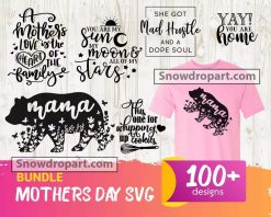 100 Mothers Day Svg Bundle, Mom Svg, Mama Svg