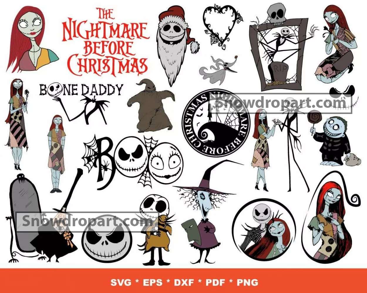 Father Of Nightmares SVG cut files for handmade products