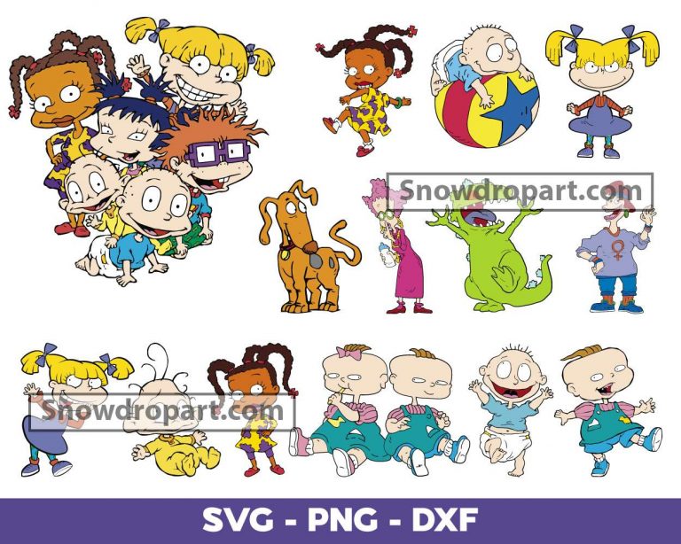 30 Rugrats Svg Bundle Rugrats Svg Rugrats Cricut Rugrats Dxf 2086