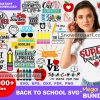 2000 Back To School Svg Bundle, First Day Of School Svg