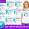 40 New Mermaid School Svg Bundle, First Day Of School Svg