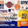 100 Baseball Svg Bundle, Houston Astros Logo Svg