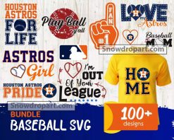 Astros Tequila Sunrise SVG MLB Baseball Team Graphic Design File