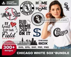 300 Chicago White Sox Svg Bundle, Chicago White Sox Logo Svg