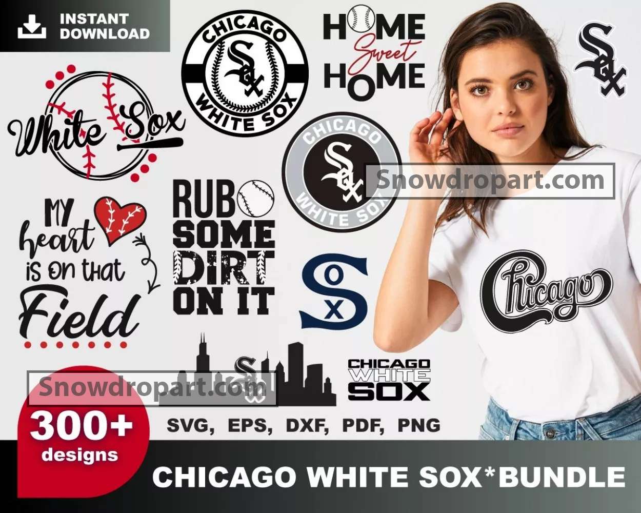 Chicago White Sox SVG Bundle