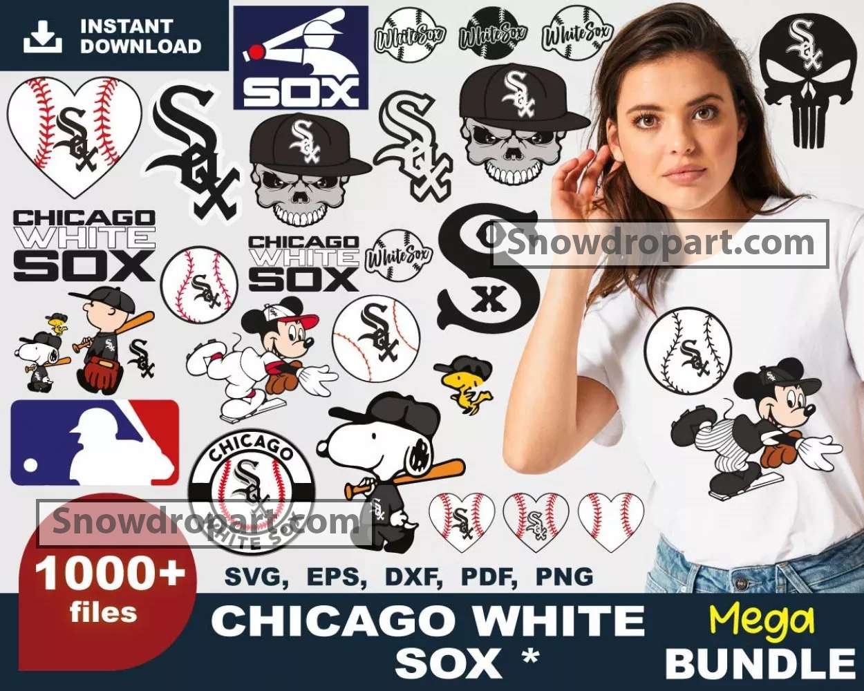 1000 Chicago White Sox Svg Bundle, Chicago White Sox Svg