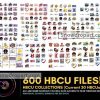 600 HBCU Svg Bundle, American Football, Nfl Svg, Ncaa Svg