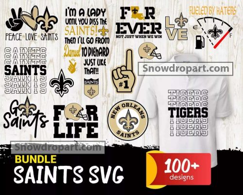 50 New Orleans Saints Svg Bundle, New Orleans Saints Logo Svg