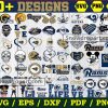 70 Los Angeles Rams Svg Bundle, American Football Svg