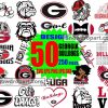 50 Georgia Bulldogs Svg Bundle, American Football Svg