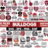 80 Georgia Bulldogs Svg Bundle, American Football Svg