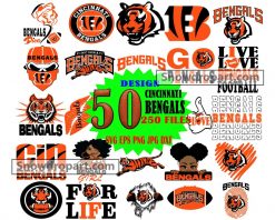 50 Cincinnati Bengals Svg Bundle, American Football Svg