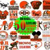 50 Cleveland Browns Svg Bundle, American Football Svg