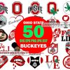 50 Ohio State Buckeyes Svg Bundle, Buckeyes Logo Svg
