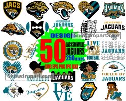 50 Jacksonville Jaguars Svg Bundle, Jaguars Logo Svg, NFL Svg