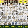 66 New Orleans Saints Svg Bundle, Saints Logo Svg, NFL Svg