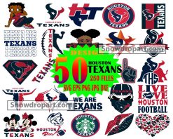 50 Houston Texans Svg Bundle, Texans Logo Svg, NFL Svg