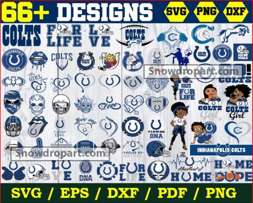 66 Indianapolis Colts Svg Bundle, Colts Logo Svg, NFL Svg