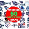 50 Tennessee Titans Svg Bundle, Titans Logo Svg, NFL Svg