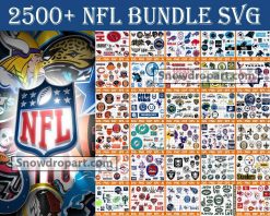 2500 NFL Team Svg Bundle, NFL Svg, American Football Svg