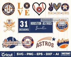 31 Houston Astros Svg Bundle, Houston Astros Logo Svg