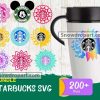 200 Starbucks Mandala Logo Svg Bundle, Starbucks Svg