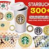 300 Fashion Starbucks Wrap Svg Bundle, Starbucks Svg