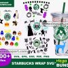 200 Characters Starbucks Wrap Svg Bundle, Starbucks Svg