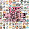 135 Summer SVG Bundle, Summer Svg, Beach Svg