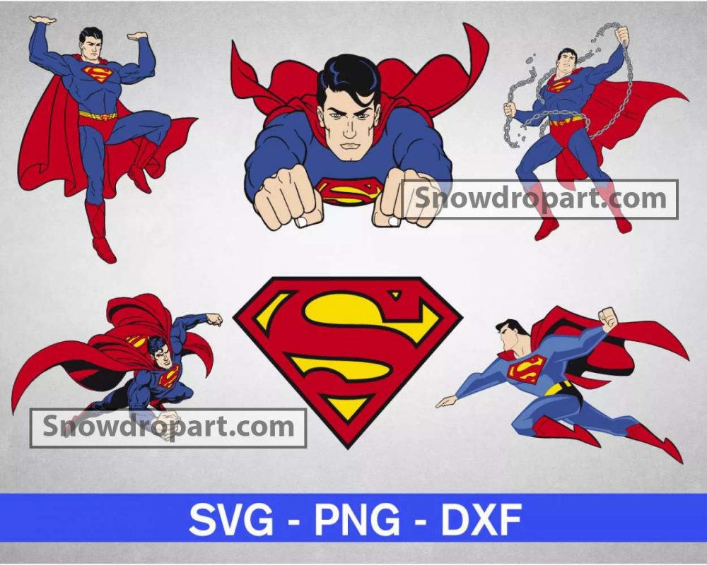 100 Superman Svg Bundle, Superman Svg, Hero Svg, Superman Cricut