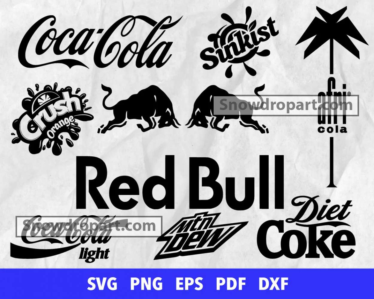 Soda Brand Logos Svg Bundle, Softdrink Logo Svg, Sada Brand - Inspire  Uplift | Soda brands, Coffee energy, Brand logo