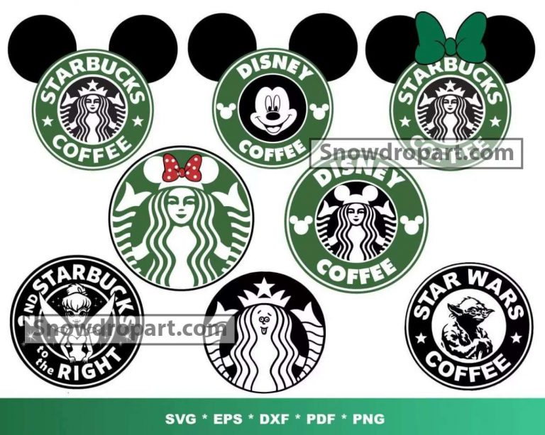 100 Starbucks Logo Svg Bundle, Starbucks Svg, Starbucks Logo Svg ...