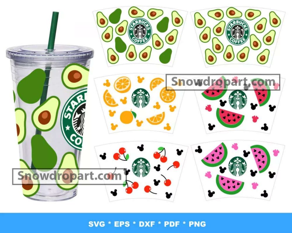 300 Starbucks Wrap Svg Bundle Starbucks Svg Starbucks Logo Svg Snowdrop Art High Quality