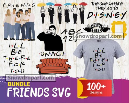 100 Friends Svg Bundle, Friends Cut Files, Pivot Friends Svg