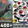 400 Jurassic Park Svg Bundle, Jurassic World Svg, Dinosaur Svg
