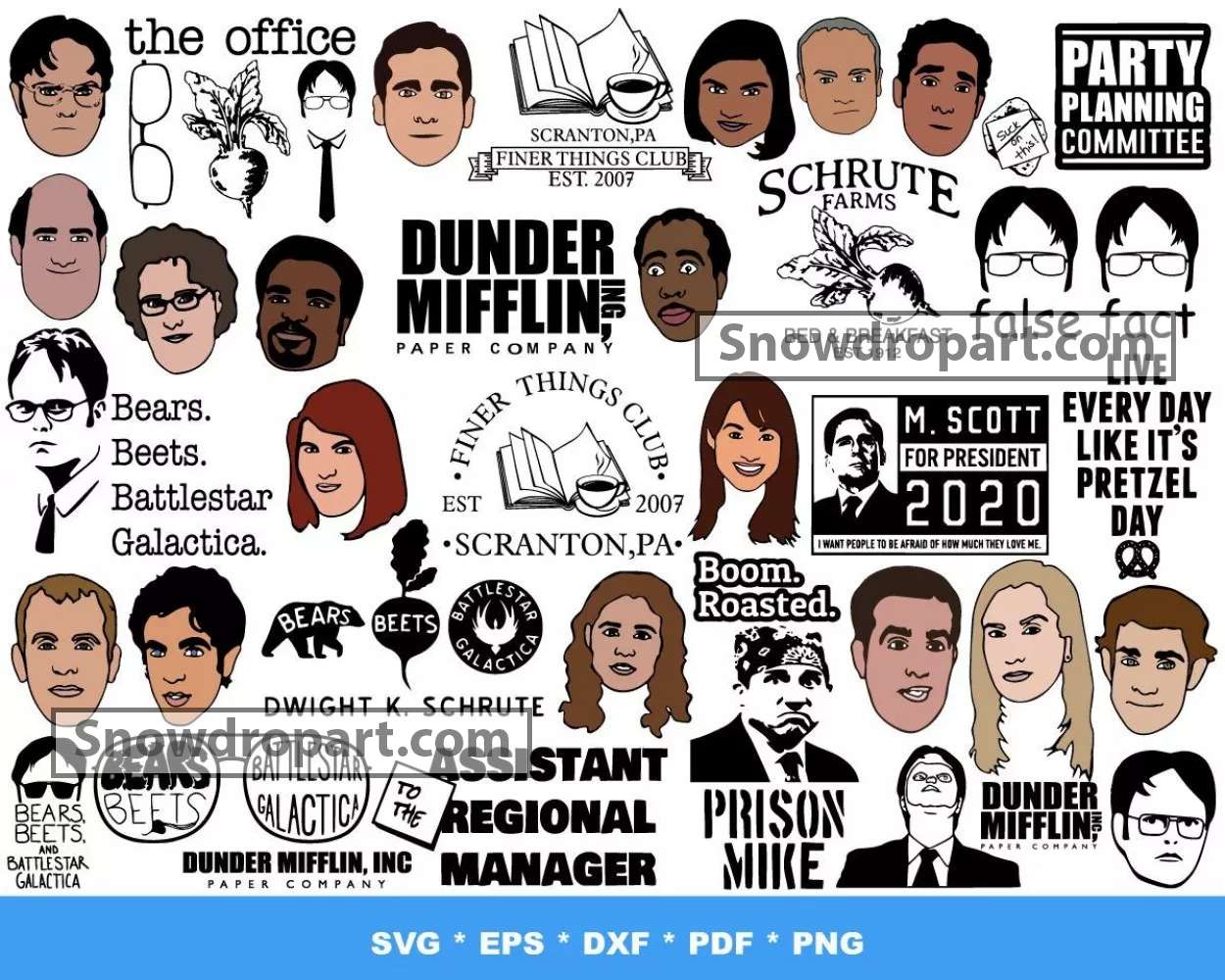 Dunder Mifflin Logo PNG Vector (EPS) Free Download