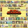 50 My Hero Academia Straight And Tapered Tumbler Png Bundle