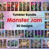 20 Monster Jam Tumbler Png Bundle, Monster Jam Png