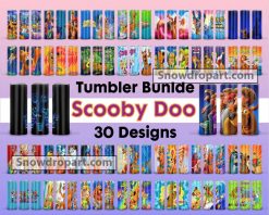 30 Scooby Doo 20oz Tumbler Png Bundle, Scooby Doo Png
