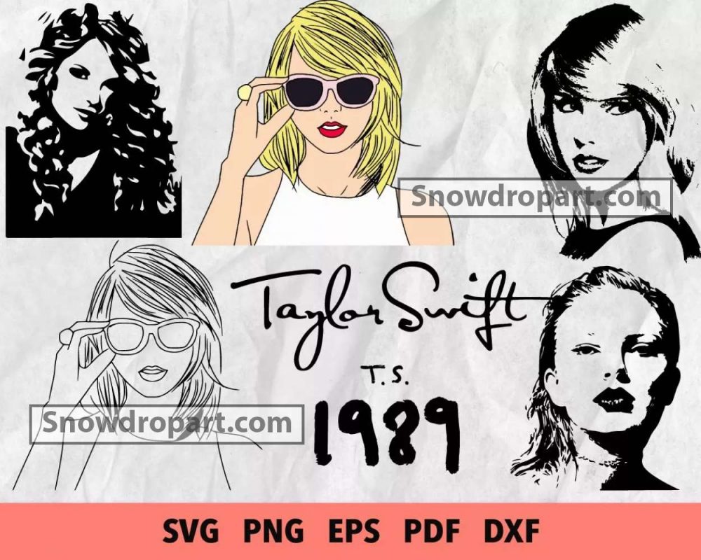 100 Taylor Swift Svg Bundle, Taylor Swift Svg, Country Music Svg