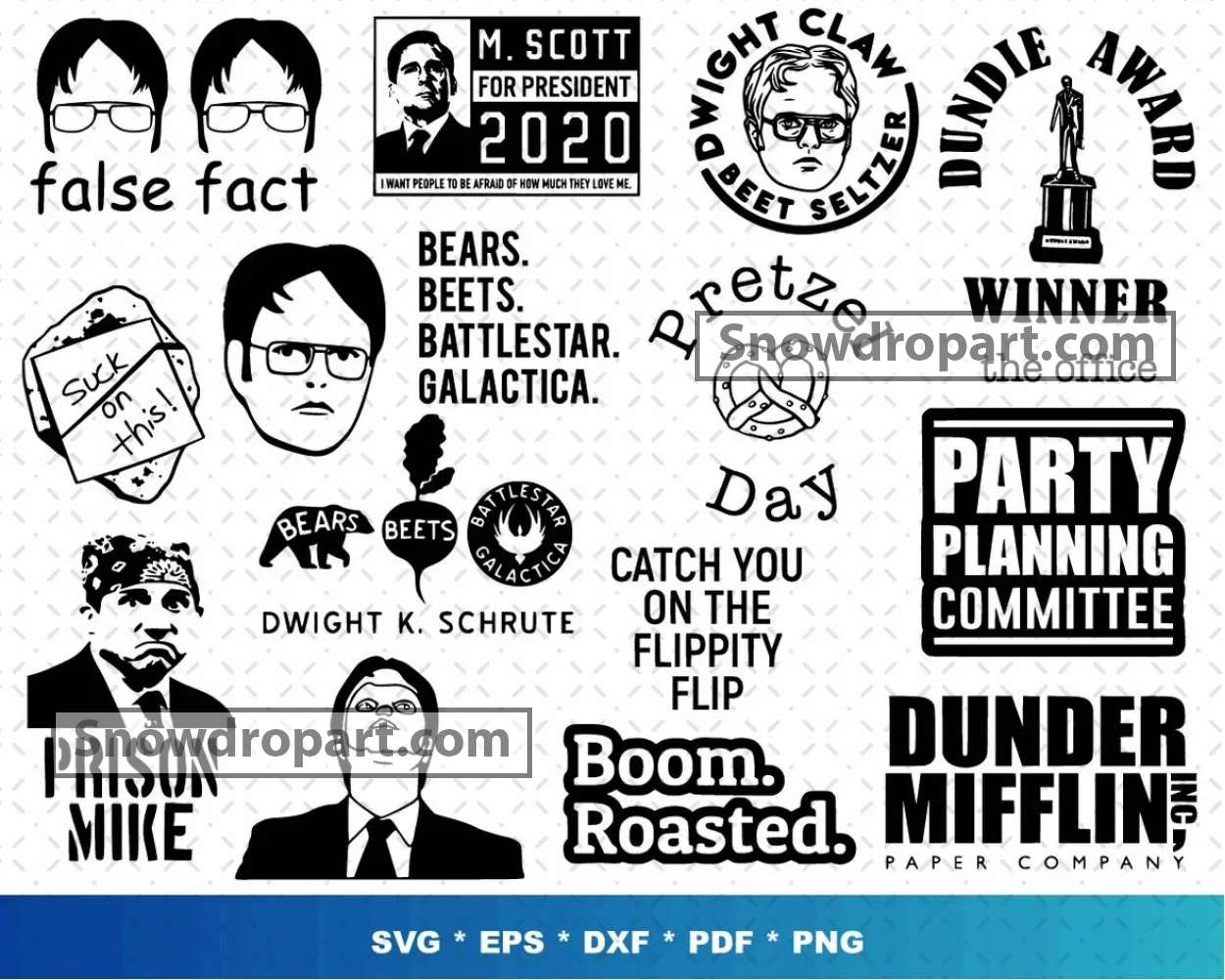 The Office Dunder Mifflin Comfortable Svg Png Design Craft Cut