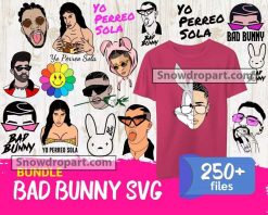250 Bad Bunny Svg Bundle, Bad Bunny Svg, Latin Svg, Benito Svg