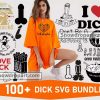 100 Dick Svg Bundle, Penis Svg, Dick Svg, Bachelorette Svg