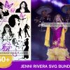 50 Jenni Rivera Svg Bundle, Jenni Rivera Svg, La Jefa Svg