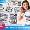 200 Bathroom Svg Bundle, Bathroom Svg, Bathroom Decor