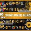 FREE 30 Sunflower Svg Bundle, Sunflower Svg, Sunflower Vector