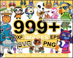 1000 Animal Crossing Svg Bundle, Animal Crossing Svg