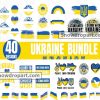 40 Ukraine Svg Bundle, Ukraine Cricut, Ukraine Flag Svg