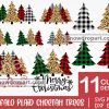 11 Christmas Tree Png Bundle, Christmas Png, Pine Tree Png