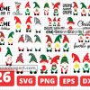 26 Christmas Gnome Svg Bundle, Gnomes Svg, Christmas Svg